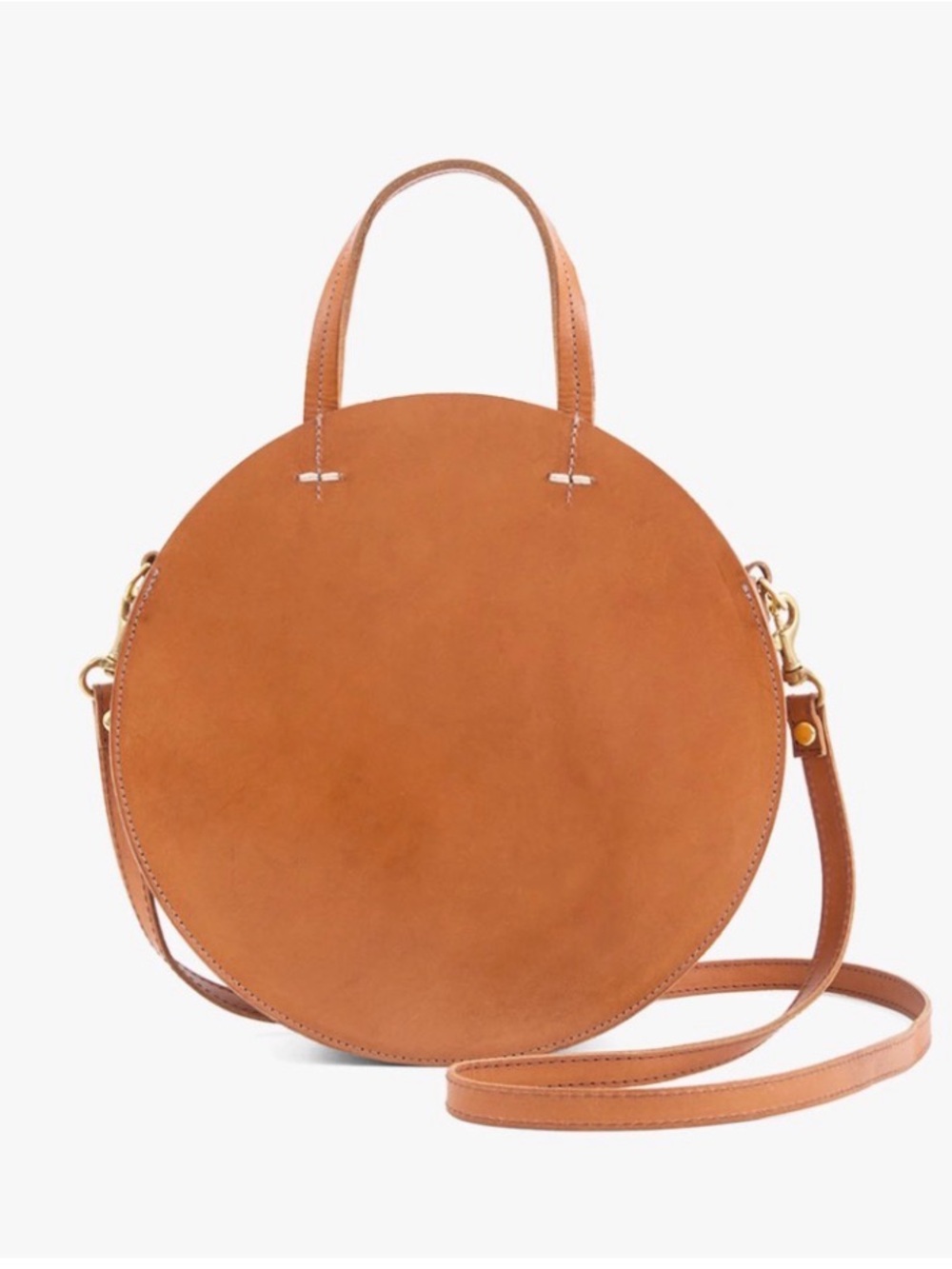 CLARE V PETIT ALISTAIR BAG - NATURAL CUOIO $365.00 - Picture 2 of 15